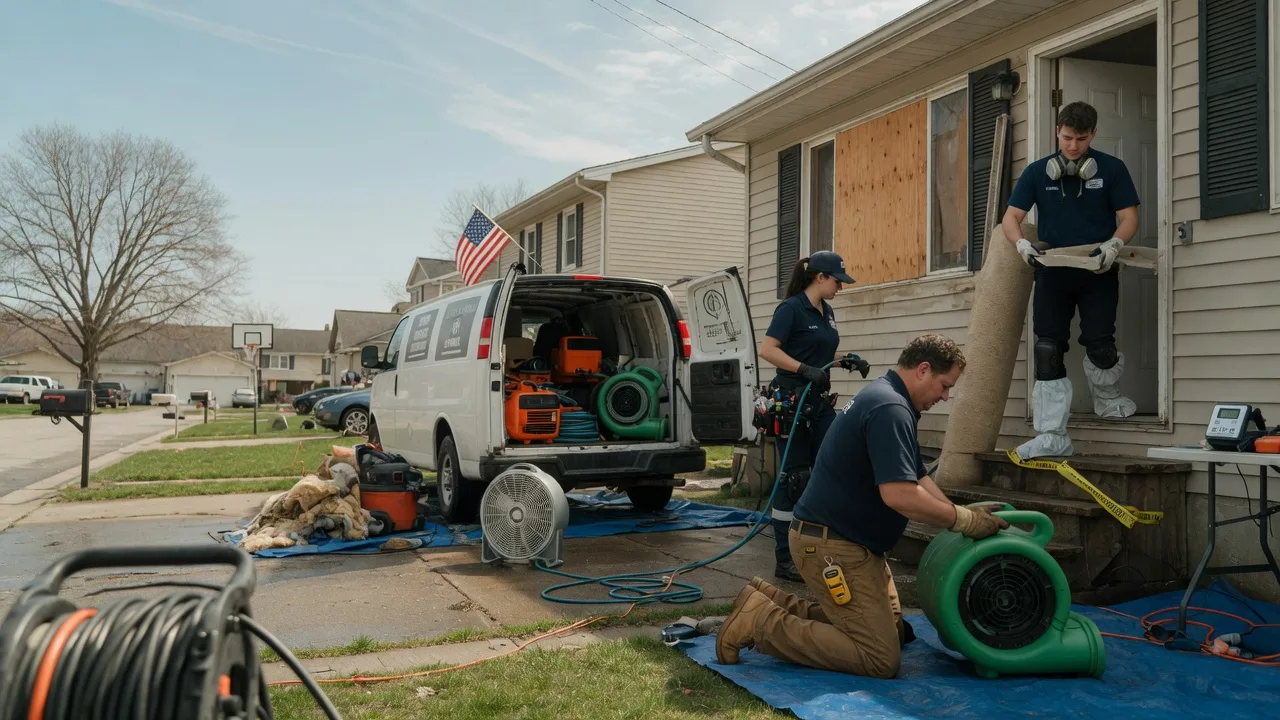 Water Damage Restoration in Lynn Center, IL near me